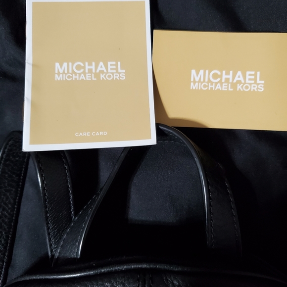 Pebble leather studded Micheal kors backpack main image 6